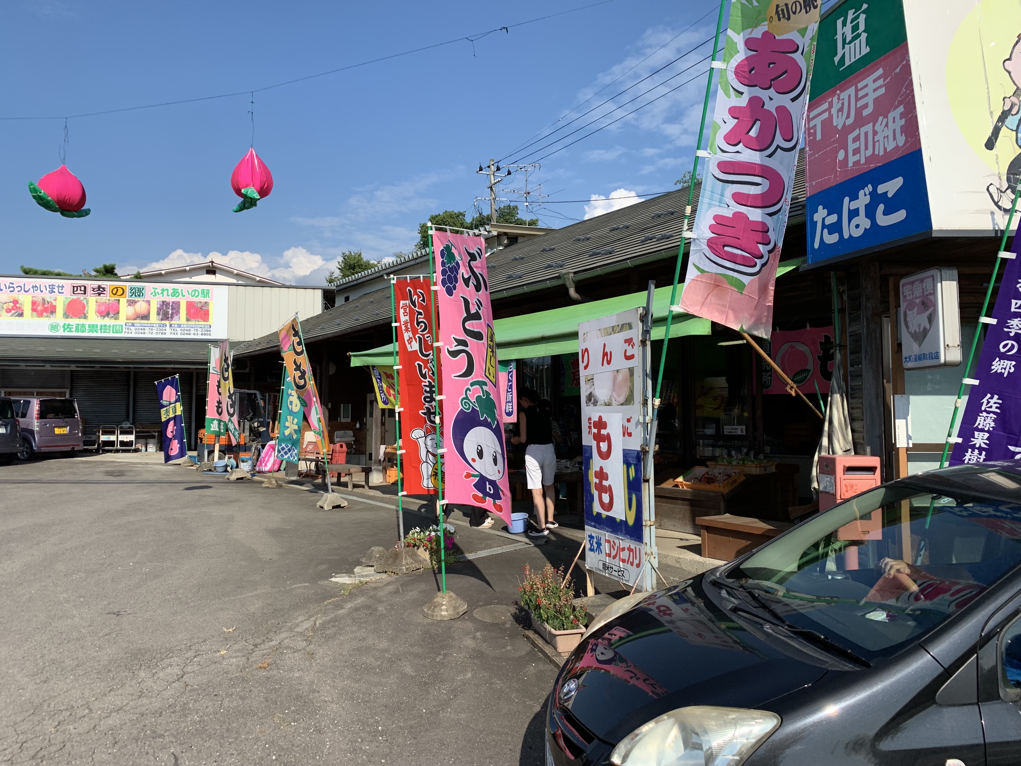 旬の桃！福島の桃！！須賀川の桃！！！ | もーりぃファミリーのハイエースで行く車中泊旅とキャンプライフ！